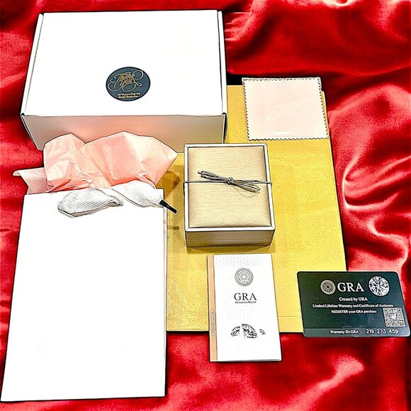 Yellow Gold Heart Pendant Necklace with Red Garnet and Crystals for Women - Picture 4 of 8